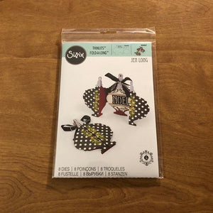 Ornament Fold-A-Longs Card Sizzix Thinlits By Jen Long 660667