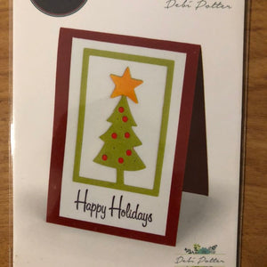 Christmas Tree Sizzix Thinlits Die By Debi Potter 660727