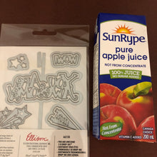 Load image into Gallery viewer, You Are Awesome Sizzix Thinlits 3-D Drop-Ins 8 Dies By Stephanie Barnard 661130