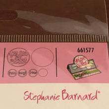 Load image into Gallery viewer, Word Circles Sizzix Thinlits 6 Dies By Stephanie Barnard 661577 You&#39;re So Sweet, Dream, Laugh and Friend
