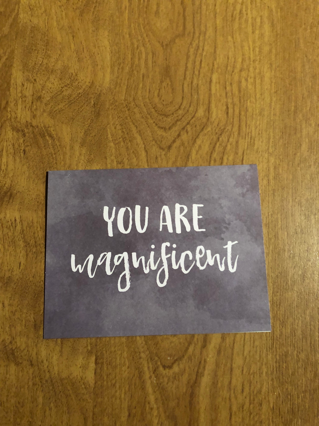 You Are Magnificent Blank Cards and Envelopes 6 Pack