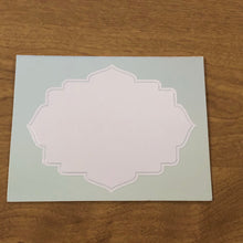 Load image into Gallery viewer, Silver Foil Blank Cards and Envelopes 6 Pack