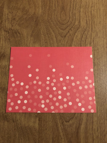 Dots Blank Cards With Patterns and Envelopes 8 Pack