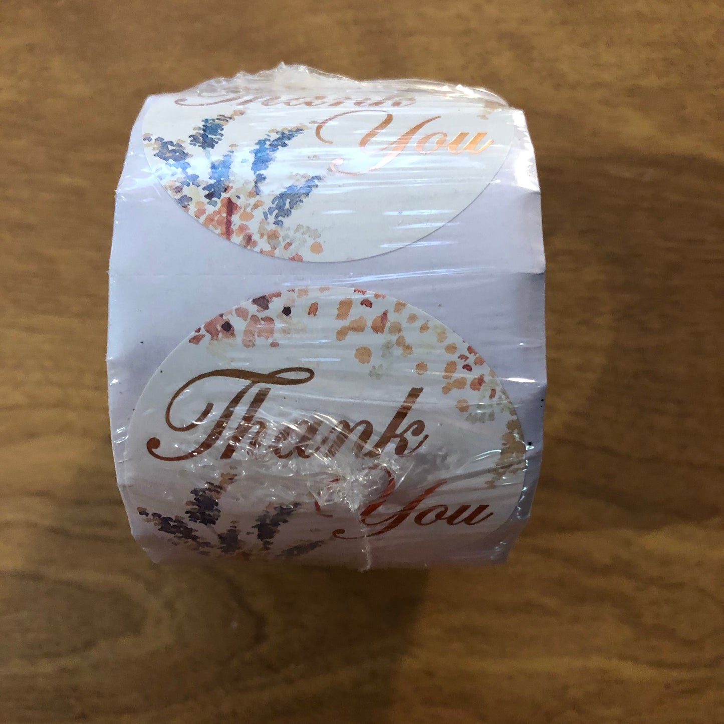 Sweet Fall Thank You Stickers 100