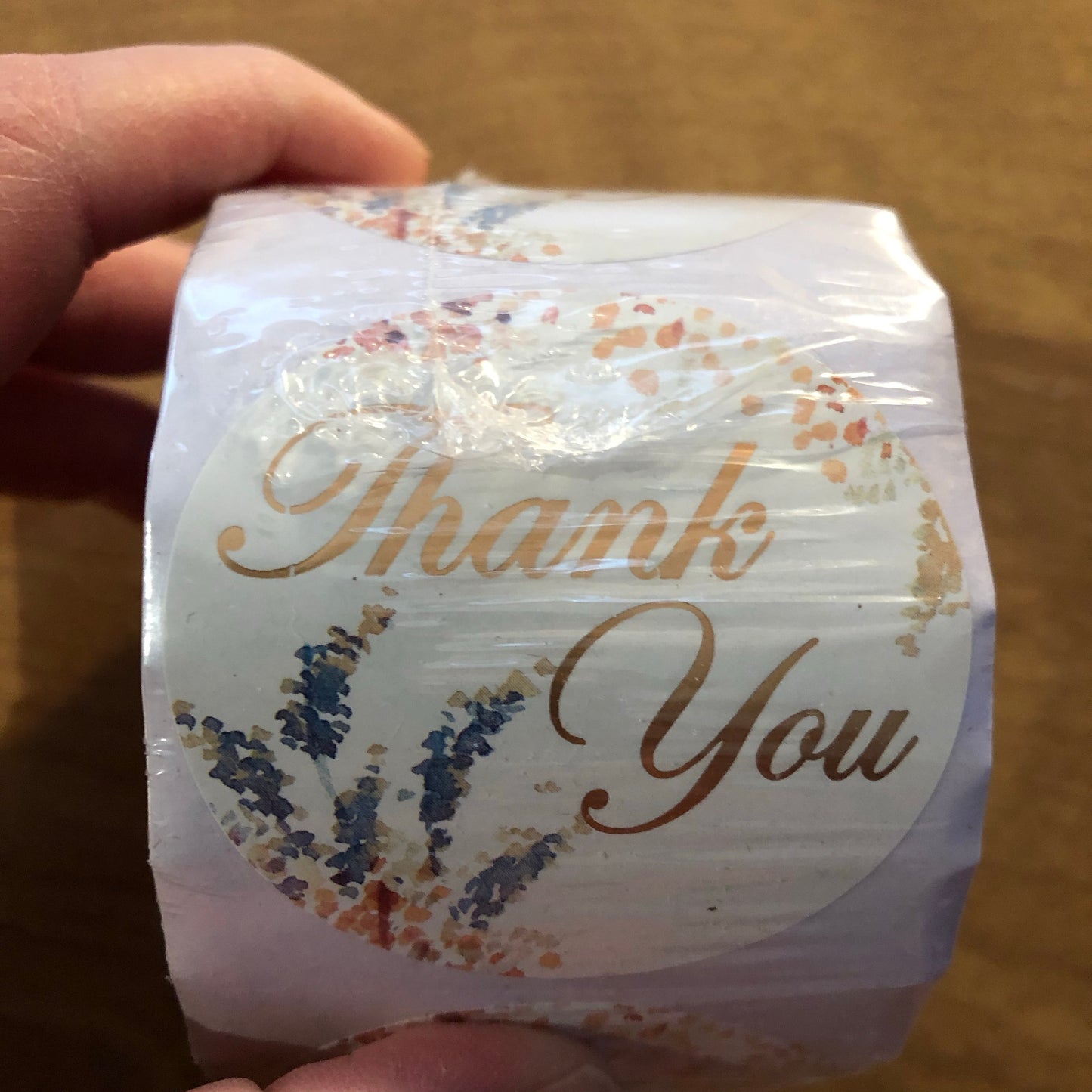 Sweet Fall Thank You Stickers 100