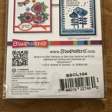 Load image into Gallery viewer, Stampendous Fish Wishes By Laurel Burch 10 Piece Clear Stamp Set SSC104