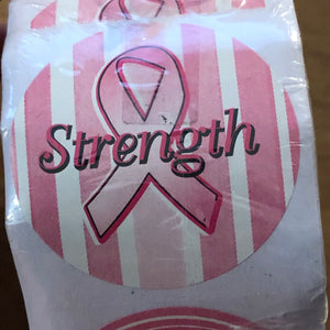 Breast Cancer Awareness Roll of 500 Stickers.