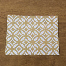 Load image into Gallery viewer, Gold Foil Blank Cards and Envelopes 6 Pack