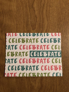 Celebrate Blank Cards and Envelopes 6 Pack