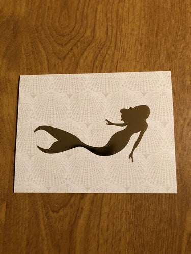 Mermaid Blank Cards and Envelopes 6 Pack
