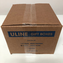 Load image into Gallery viewer, 3 x 3 x 2&quot;, White Gloss Gift Boxes 1 Box of 100