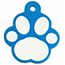Load image into Gallery viewer, Paw Print Aluminum Tag